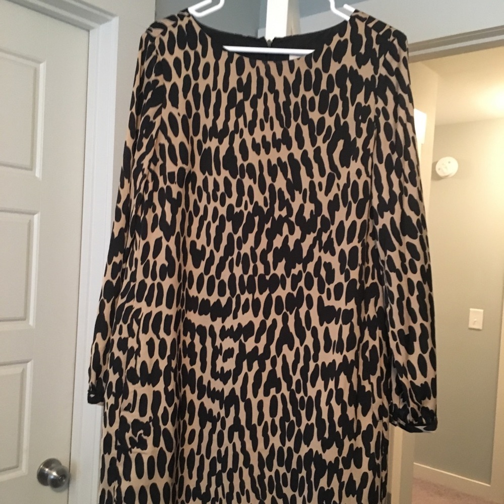 Loft Cheetah Print Dress
